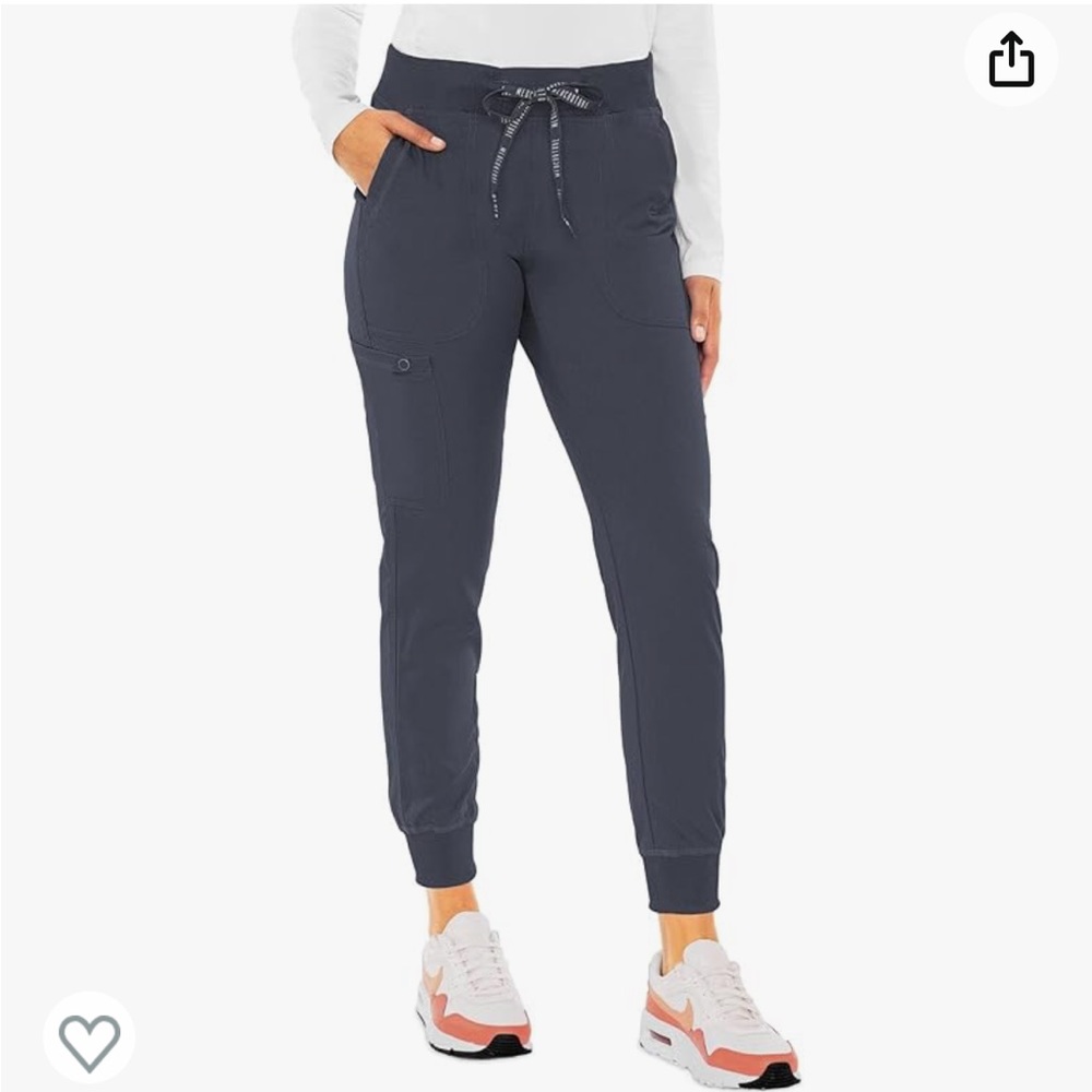 Med Couture Touch Women's Jogger Yoga Pant Scrub Bottom 3XL